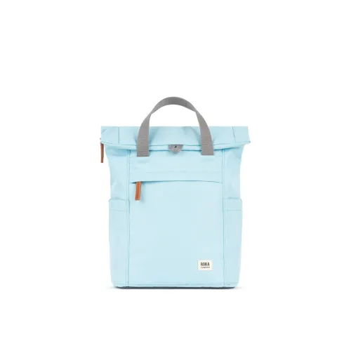 Roka Finchley A Small Backpack Recycled Canvas Ice Blue