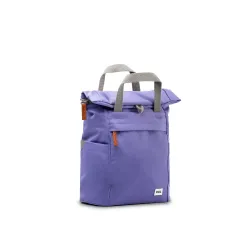Roka Finchley A Small Backpack Recycled Canvas Peri Purple