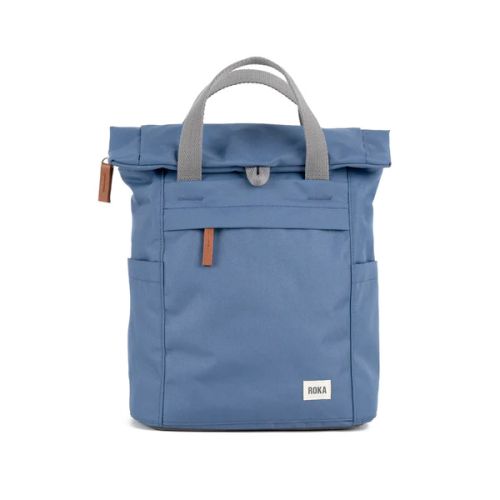 Roka Sustainable Finchley A Sustainable Medium Backpack Burnt Blue