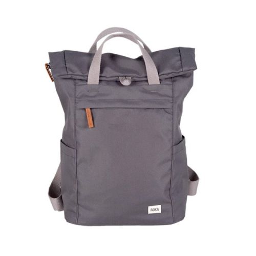 Roka Sustainable Finchley A Medium Backpack Carbon