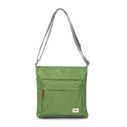 Roka Kennington B Medium Sustainable Cross Body Bag Avocado Green