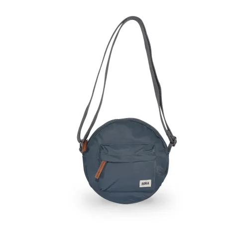 Roka Paddington B Small Cross Body Bag Nylon Smoke
