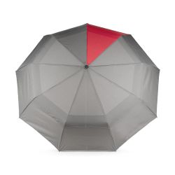 Roka Waterloo Umbrella Graphite Grey and Cranberry