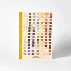 Roomytown Werner's Nomenclature of Colours A5 Notebook