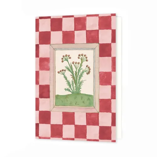Roomytown Book of Herbs Greetings Card
