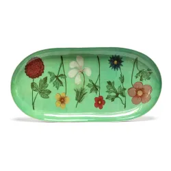 Roomytown Festival of Flowers Enamel Pen Tray