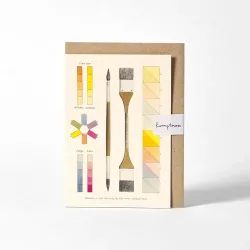 Roomytown The Art of Colouring Greetings Card