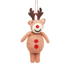Rudolph Felt Christmas Tree Decoration