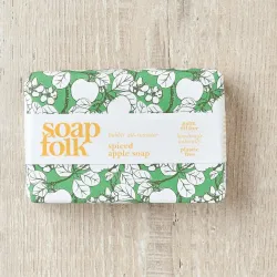 Soap Folk Apple Spiced Soap Bar 105g