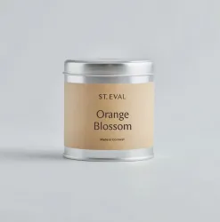 St Eval Orange Blossom Scented Candle in Tin