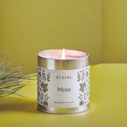 St Eval Moss Scented Candle in Tin