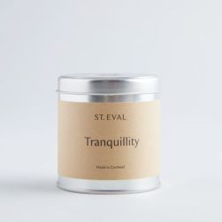 St Eval Tranquillity Scented Candle in Tin