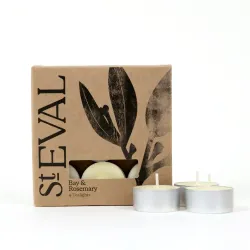St Eval Scented Tea Lights Bay and Rosemary