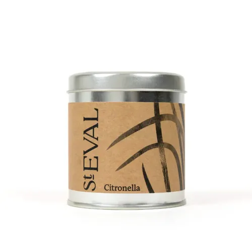 St Eval Citronella Scented Candle in Tin