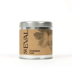 St Eval Geranium Leaf Scented Candle in Tin