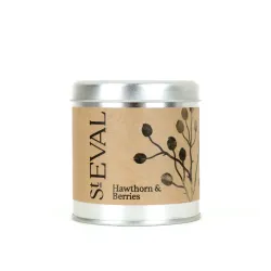 St Eval Hawthorn and Berries Scented Candle in Tin