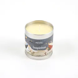 St Eval Inspiritus Scented Christmas Candle in Tin