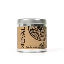 St Eval Sandalwood Scented Candle in Tin