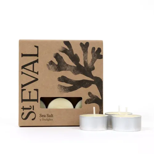 St Eval Sea Salt Scented Tea Lights
