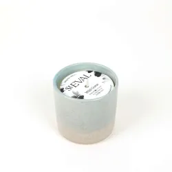 St Eval Wild Gorse Sea and Shore Candle in Glazed Pot