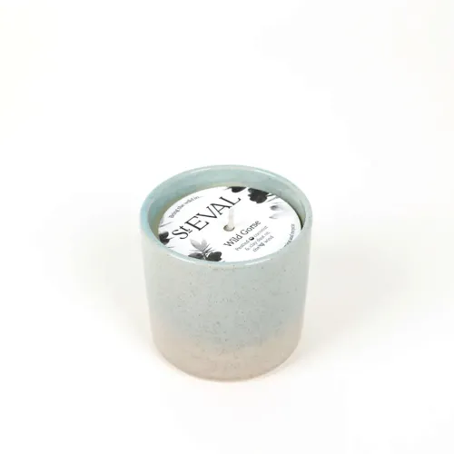 St Eval Wild Gorse Sea and Shore Candle in Glazed Pot