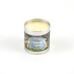 St Eval Winter Thyme Scented Christmas Candle in Tin
