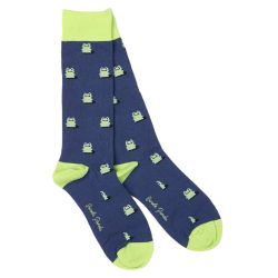 Swole Panda Men's Frog Bamboo Socks