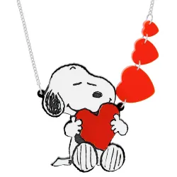 Tatty Devine Snoopy Love Heart Necklace