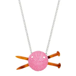 Tatty Devine Ball of Wool Necklace
