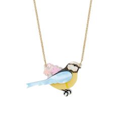 Tatty Devine Blue Tit Necklace