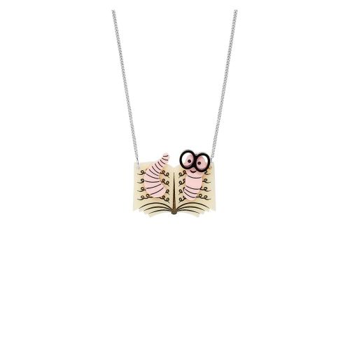 Tatty Devine Bookworm Necklace