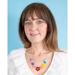 Tatty Devine Festival of Flowers Link Necklace
