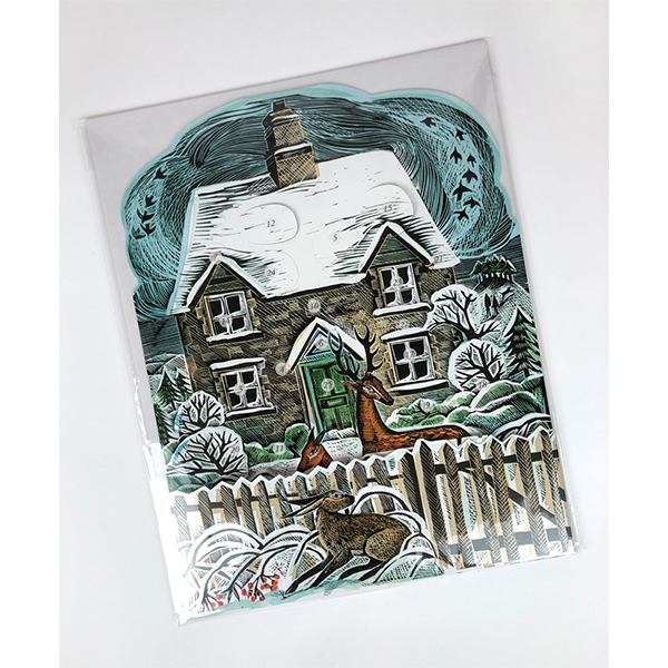 Angela Harding Christmas Cottage Advent Calendar AC25
